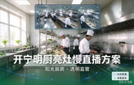 开宁阳光厨房可视化慢直播解决方案